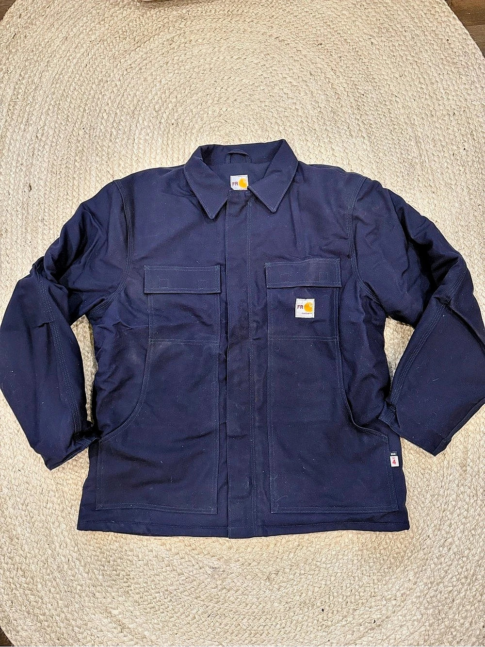 Carhartt FR jacket Blue & Tan